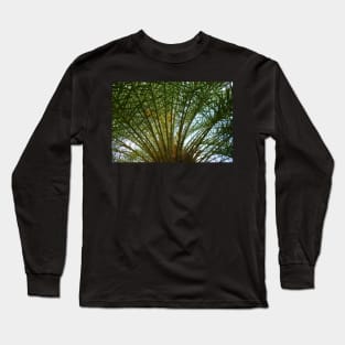 Aitutaki Palm Fronds Long Sleeve T-Shirt